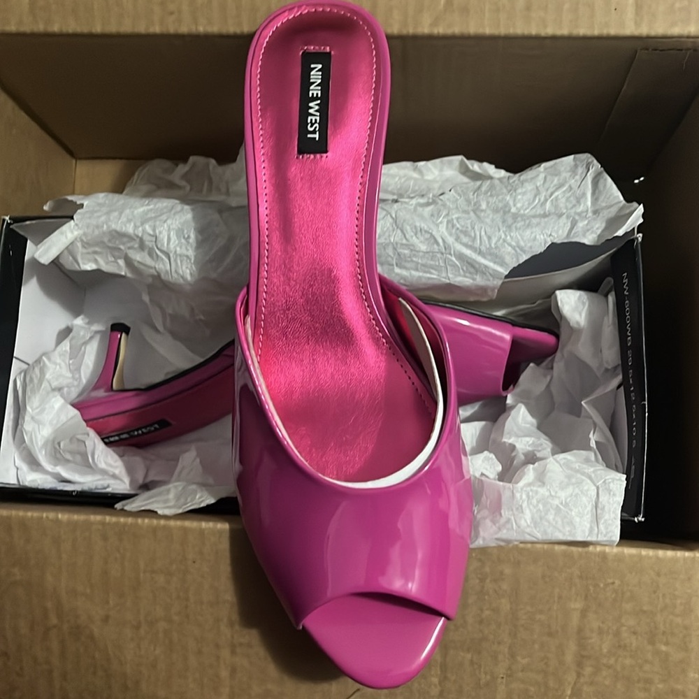 Luvlie Heeled Slide Sandals